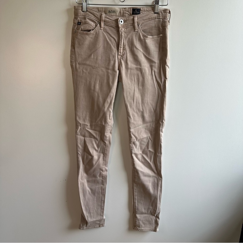 AG Adriano Goldschmied the Prima Mid-Rise Cigarette Jean Tan 26